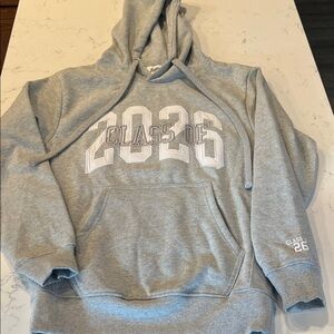 Unbranded Women's Gray "Class of 2026" Pullover Hoodie